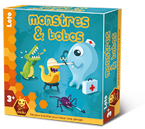 Monstres&bobos - jeu gamme 3+
